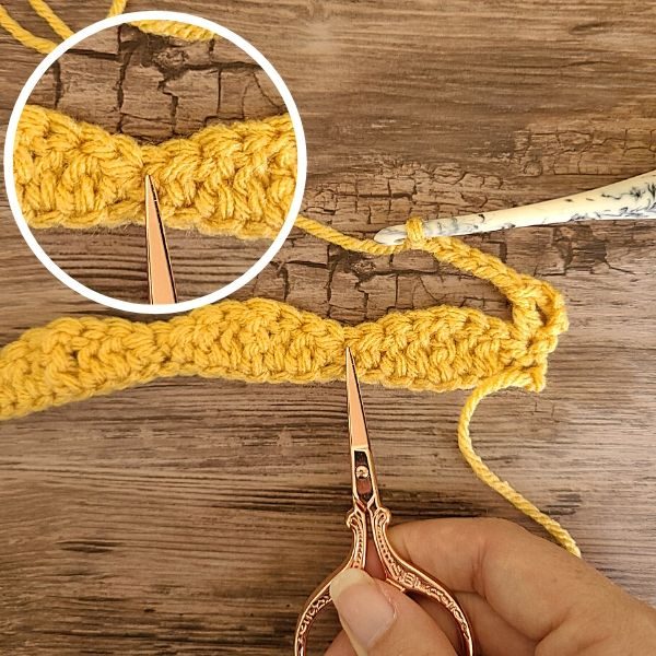 Crochet stitch tutorial, how to crochet the box stitch
