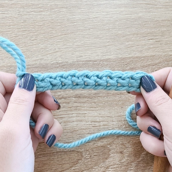 10 foundation single crochet stitches