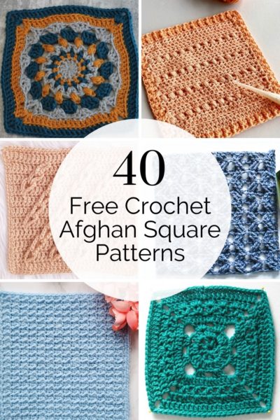 crochet blanket square