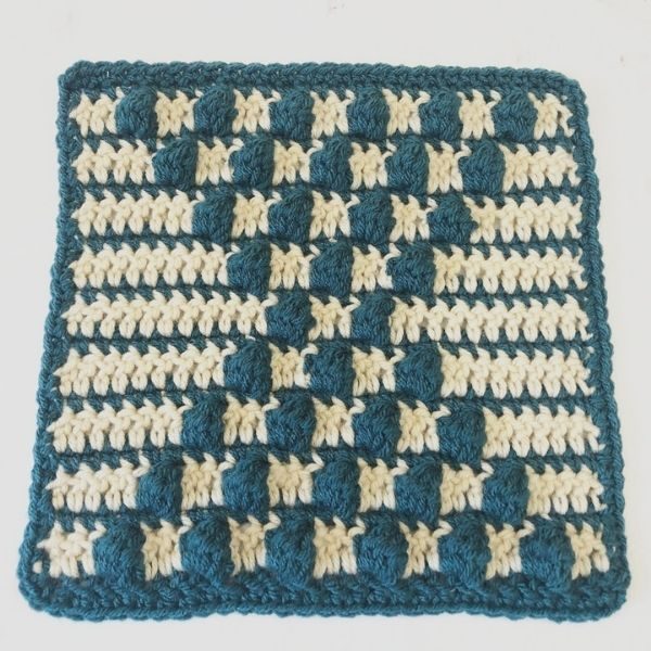 crochet afghan square