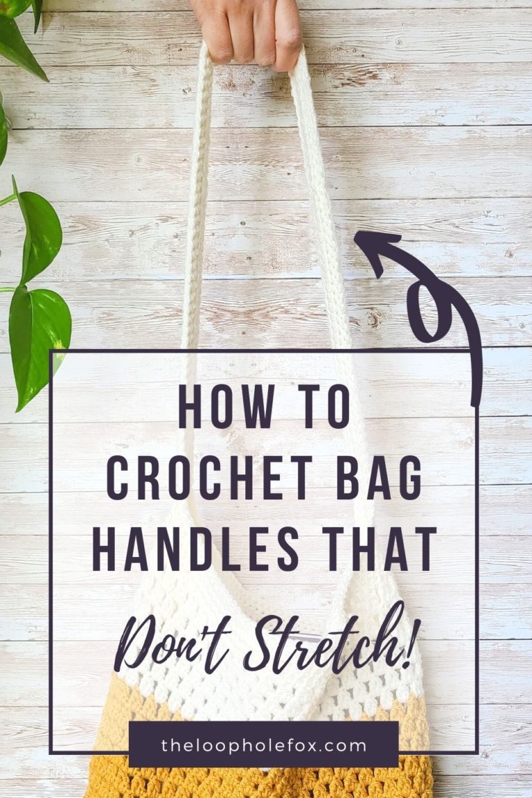 How to Crochet a Non-Stretchy Crochet Strap