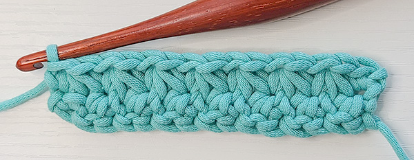 This image shows the steps for the crochet trinity stitch tutorial as indicated in the text.